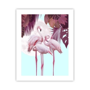 Poster - Drie vogel genaden - 40x50 cm