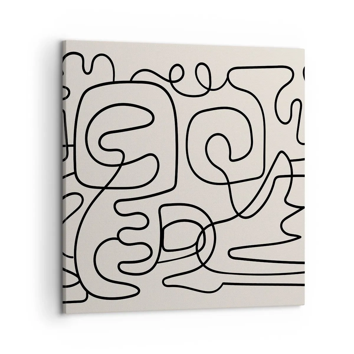 Schilderen op canvas - Volg het pad - 50x50 cm