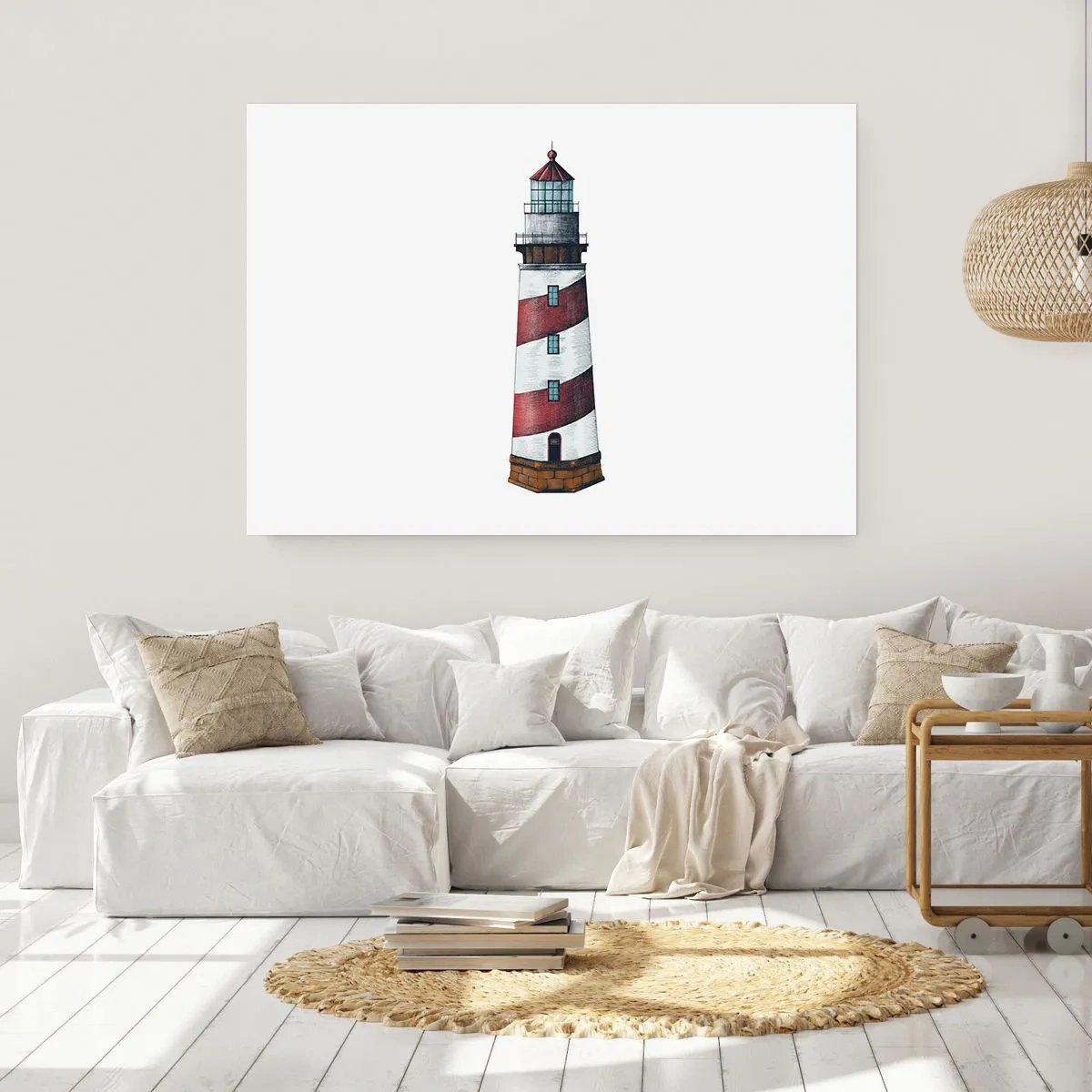 Poster - Altijd op zijn hoede - 100x70 cm