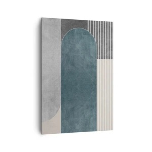 Schilderen op canvas - Compositie op niveau - 70x100 cm