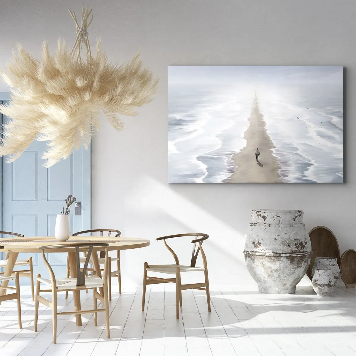 Schilderen op canvas - Een gouden toekomst - 120x80 cm