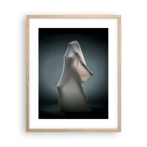 Een poster in een licht eiken lijst - Verborgen verlangens - 40x50 cm