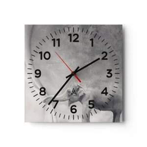 Wandklok - Klok - Onthul het mysterie - 40x40 cm