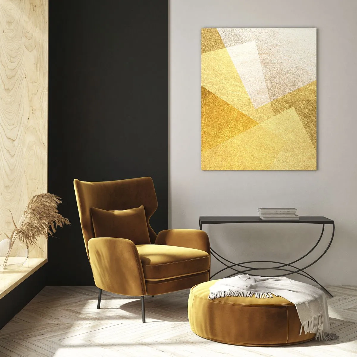 Schilderen op glas - Geometrie weer - 50x70 cm