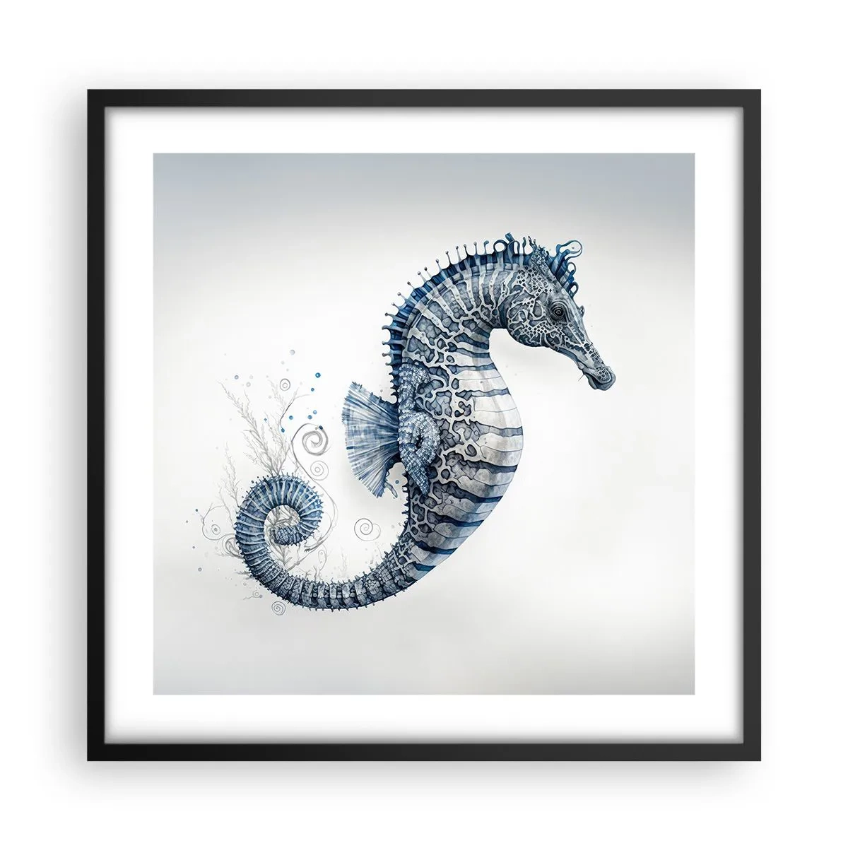 Poster in een zwarte lijst - Een subtiele grap van de natuur - 50x50 cm