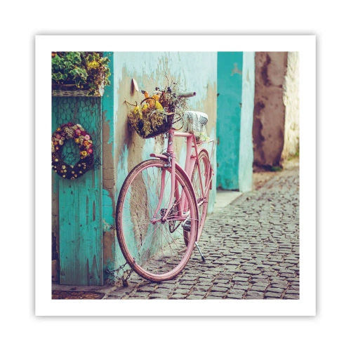 Poster - Ben zo terug - 60x60 cm