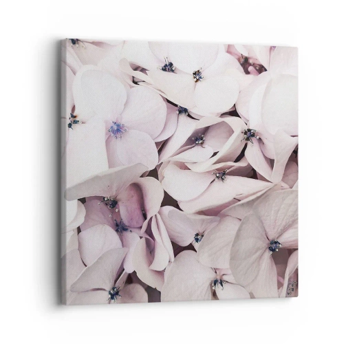 Schilderen op canvas - In een vloed van bloemen - 30x30 cm