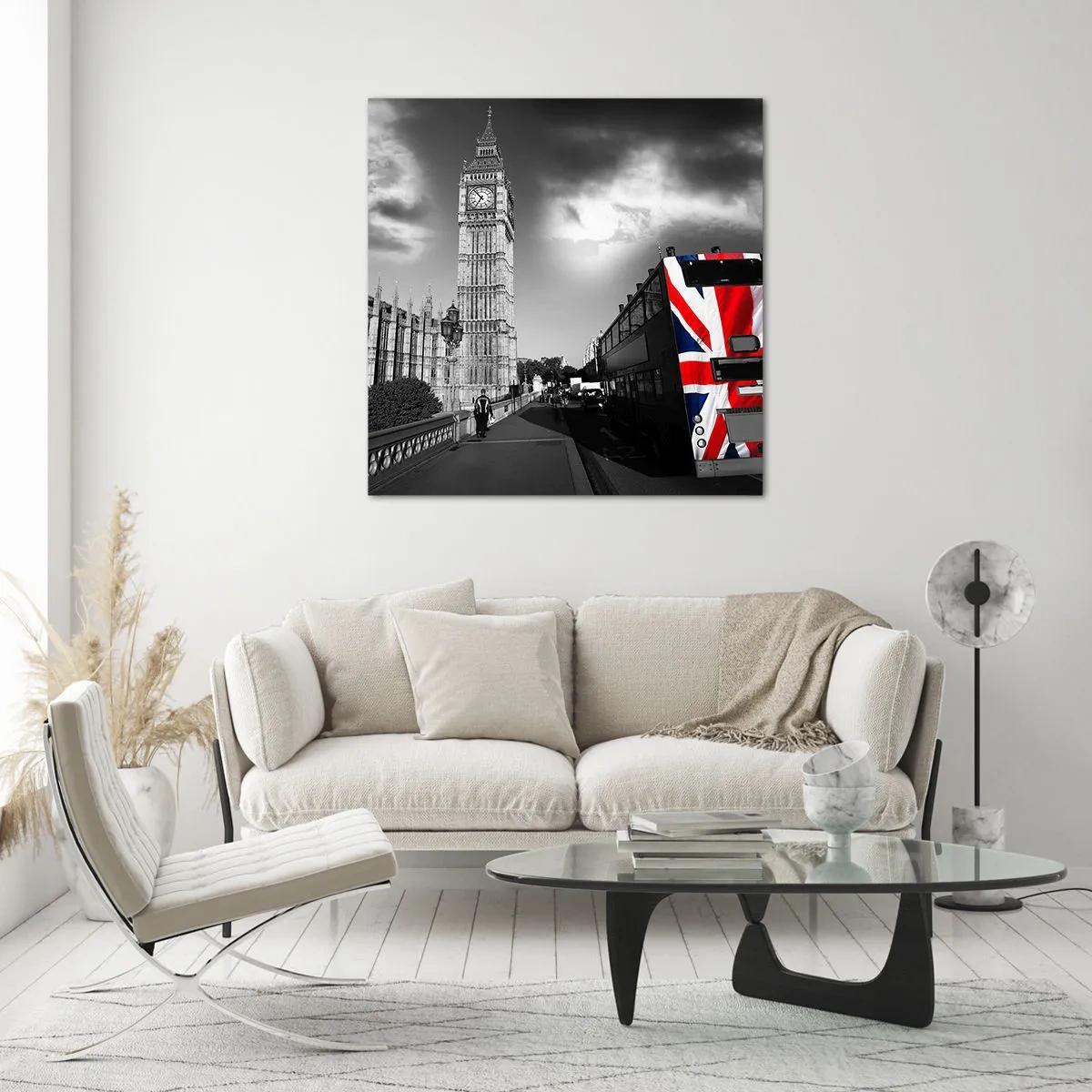 Schilderen op glas - Trots en geweldig - 70x70 cm