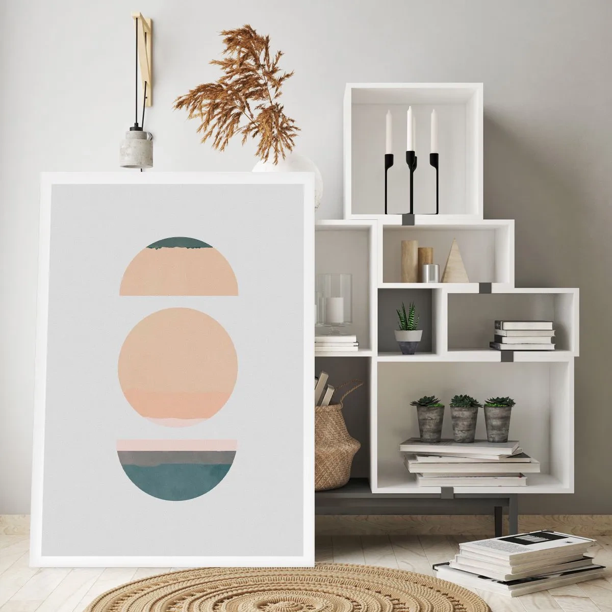 Poster - Een Wiel achter een andere - 61x91 cm