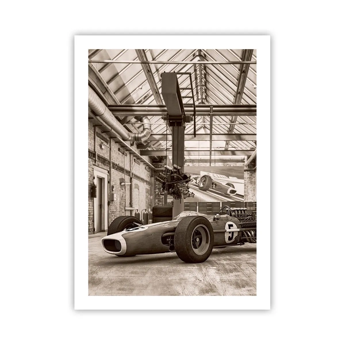Poster - De rust van de winnaar - 50x70 cm