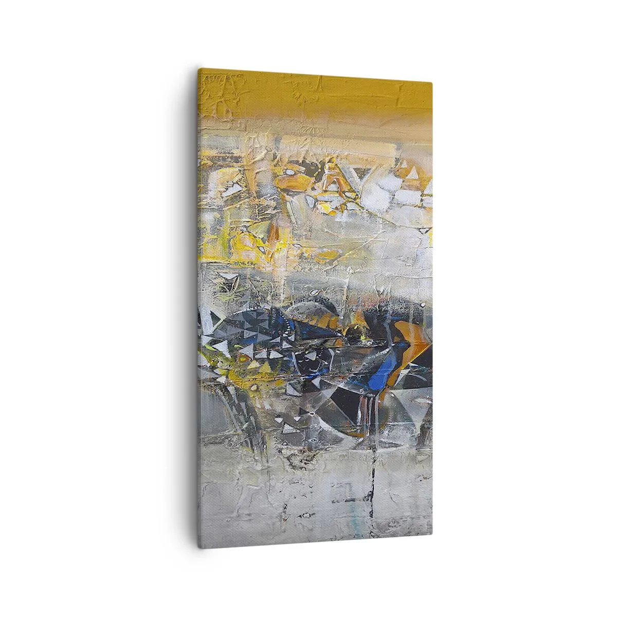 Schilderen op canvas - Alles komt goed - 55x100 cm