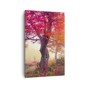 Schilderen op canvas - Bloeiende razernij - 80x120 cm