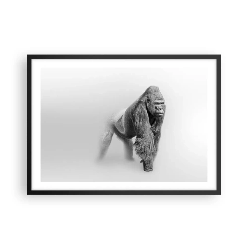 Poster in een zwarte lijst - Vertrouwen in zijn kracht - 70x50 cm