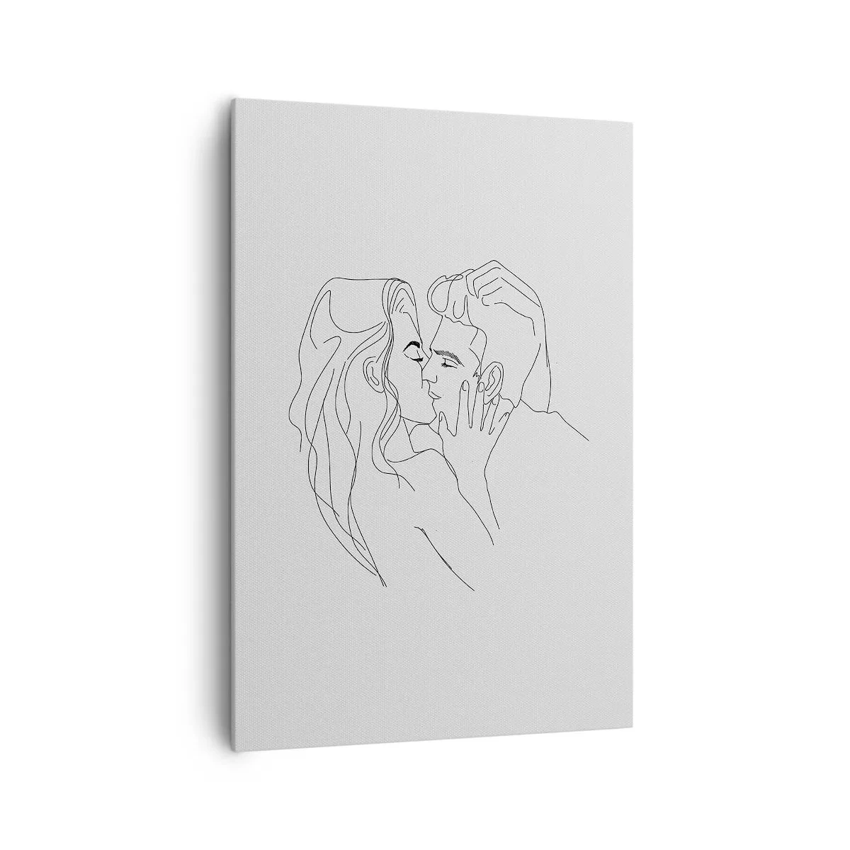 Schilderen op canvas - Dezelfde regel - 70x100 cm