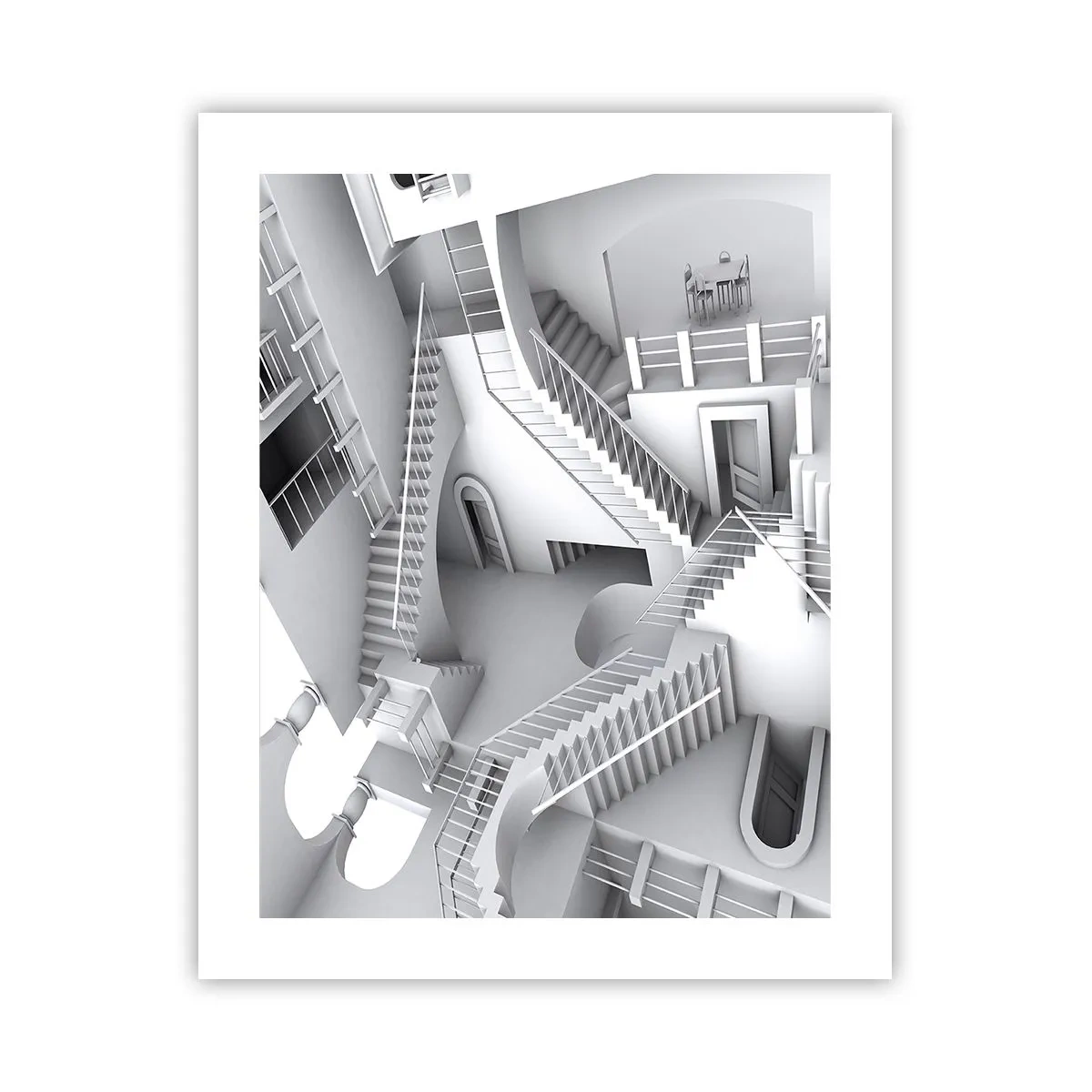 Poster - De paradoxen van de ruimte - 40x50 cm