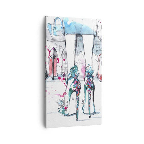 Schilderen op canvas - Sesam, doe open - 45x80 cm