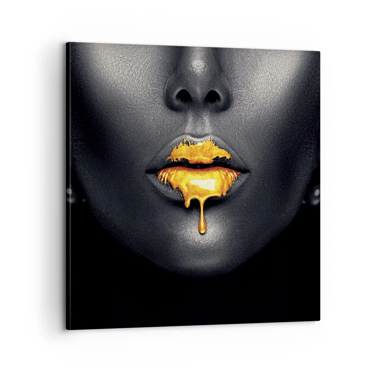 Schilderen op canvas - Goldmouth - 60x60 cm