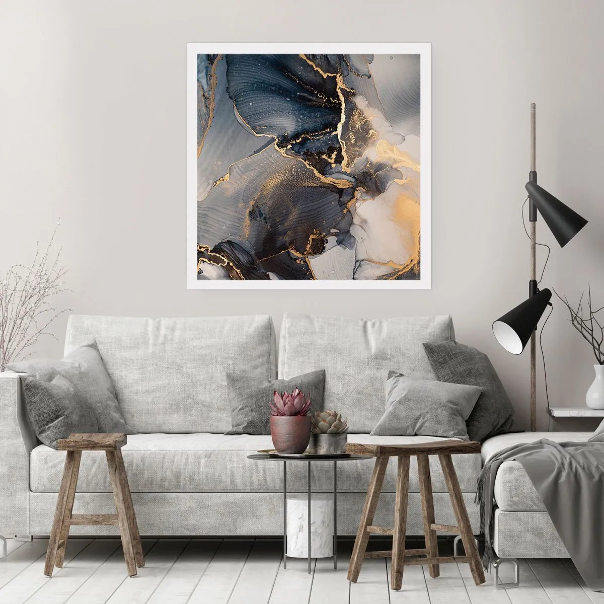 Poster - Stenen leven - 50x50 cm