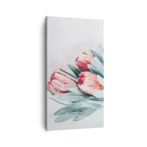 Schilderen op canvas - Schaamt zich voor hun eigen schoonheid - 45x80 cm