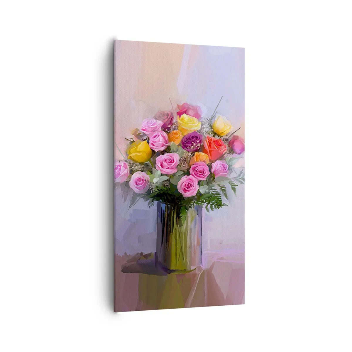 Schilderen op canvas - Ingehouden schoonheid - 65x120 cm