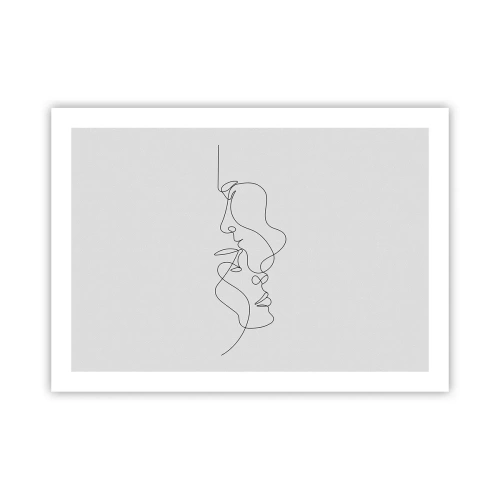 Poster - De hitte van bittere verlangens - 70x50 cm