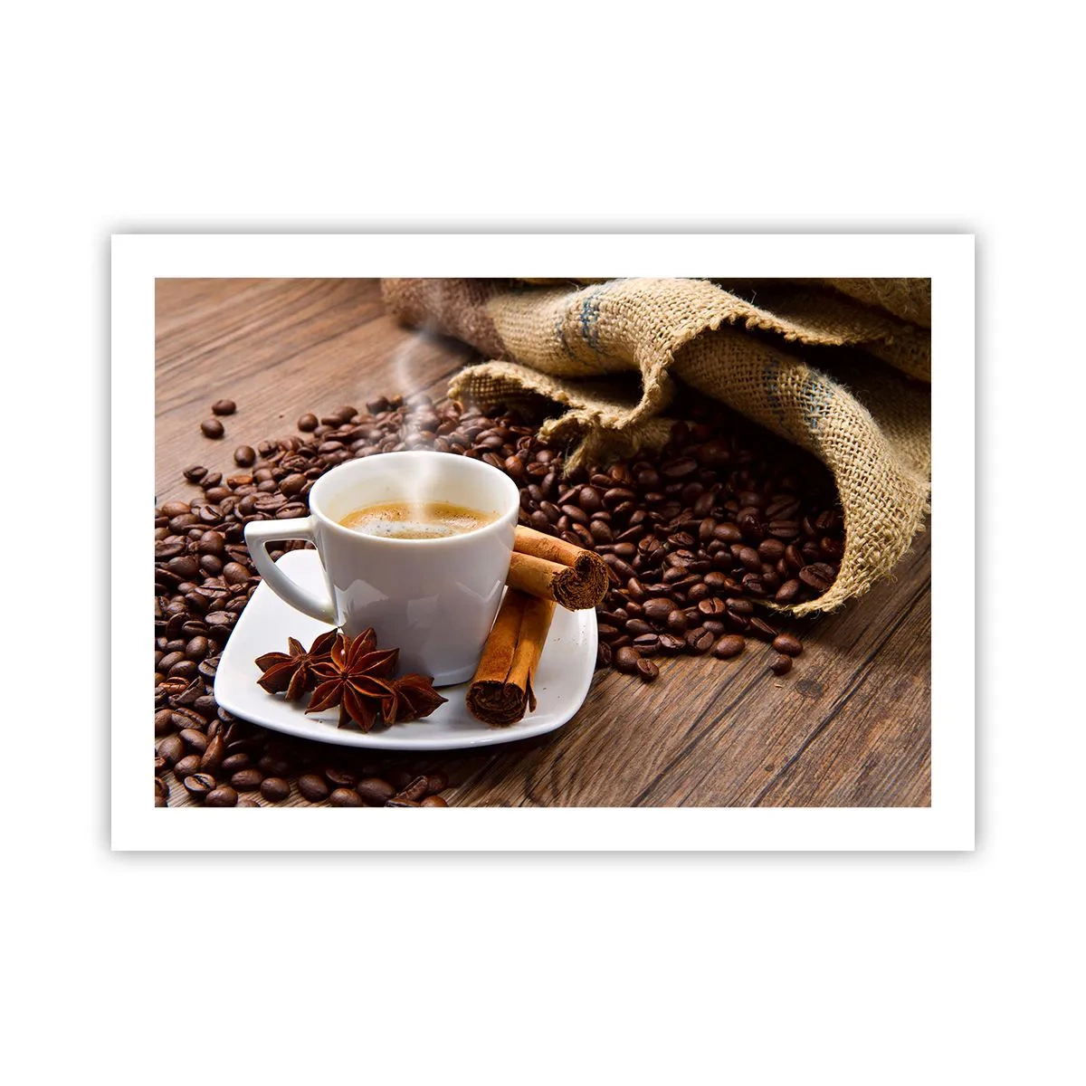 Poster - Pittige smaak en aroma - 70x50 cm