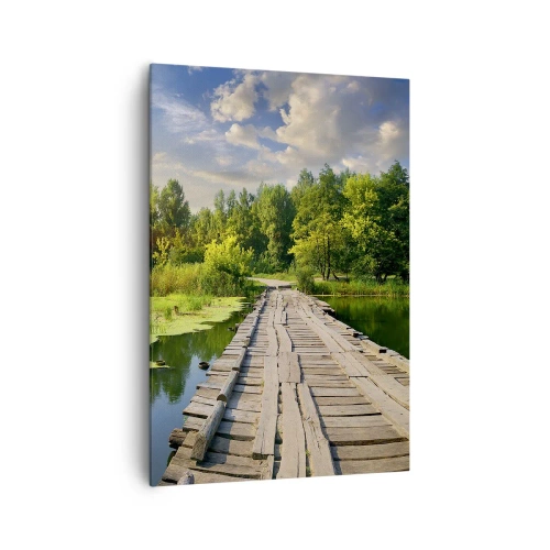 Schilderen op canvas - Zomer, zomer overal - 70x100 cm