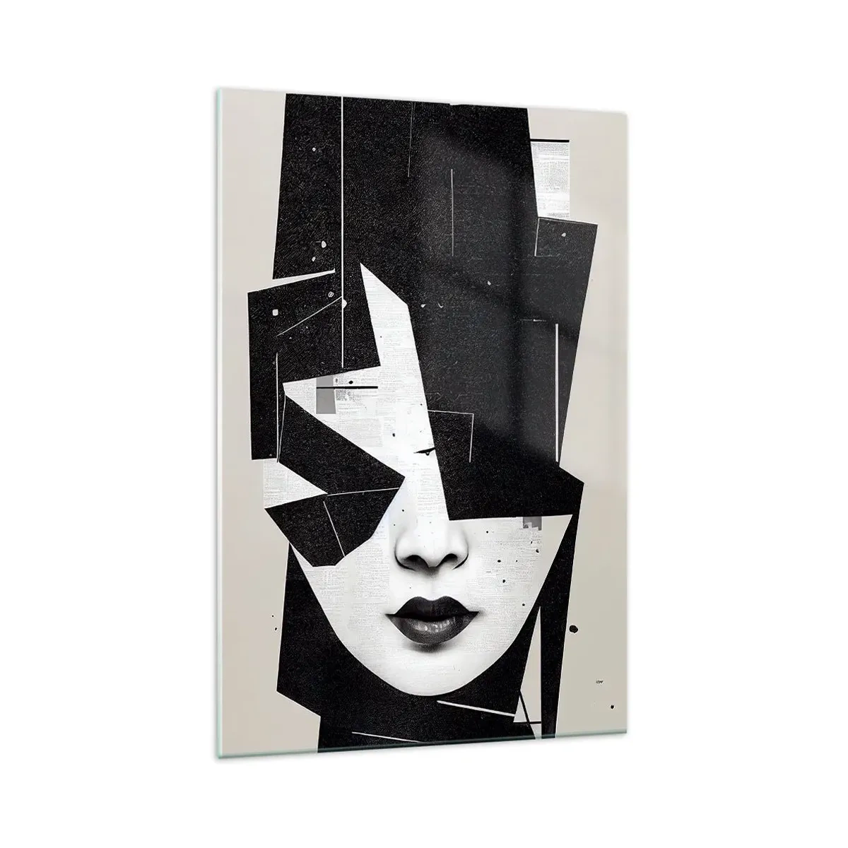 Schilderen op glas - Diep verborgen - 70x100 cm