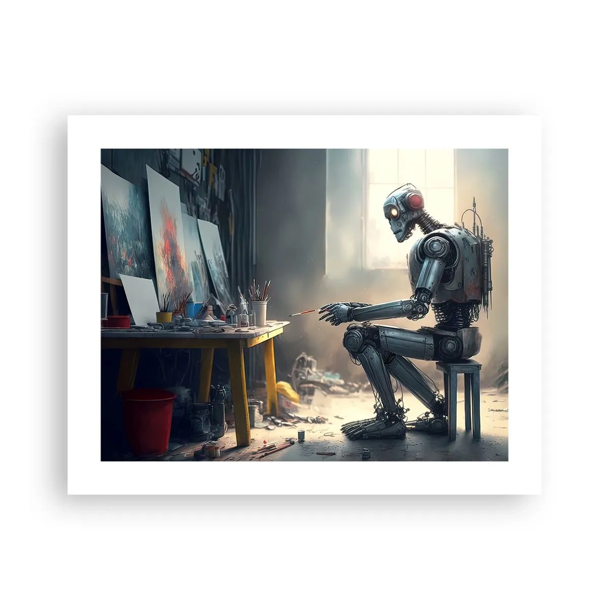 Poster - De scheppingsdaad - 50x40 cm
