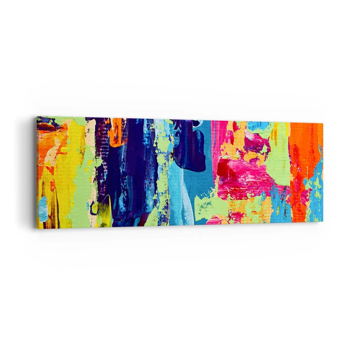 Schilderen op canvas - Het leven is mooi! - 90x30 cm