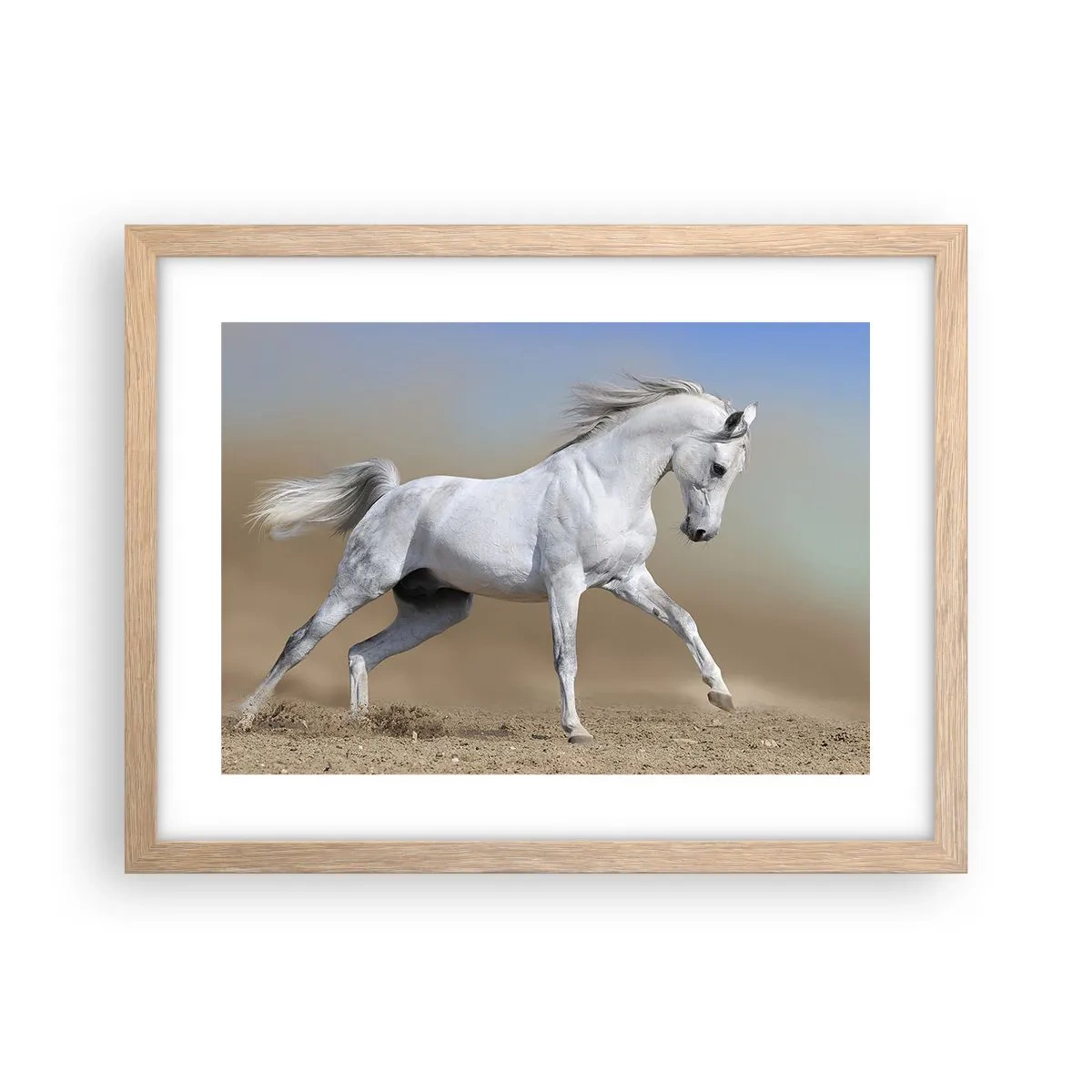 Een poster in een licht eiken lijst - Het mooiste Arabische sprookje - 40x30 cm