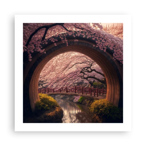 Poster - Japanse lente - 50x50 cm