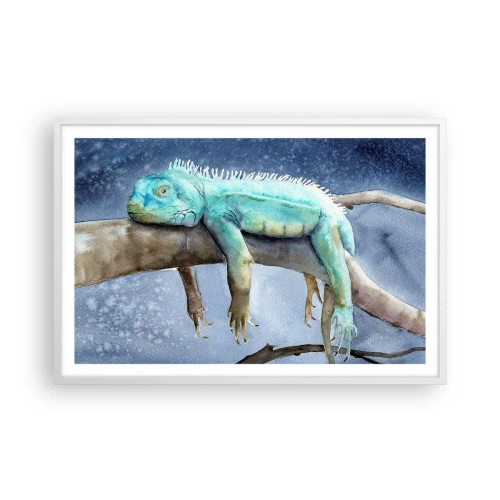 Poster in een witte lijst - Het is goed! - 91x61 cm