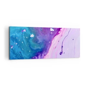 Schilderen op canvas - Yin en yang - 100x40 cm