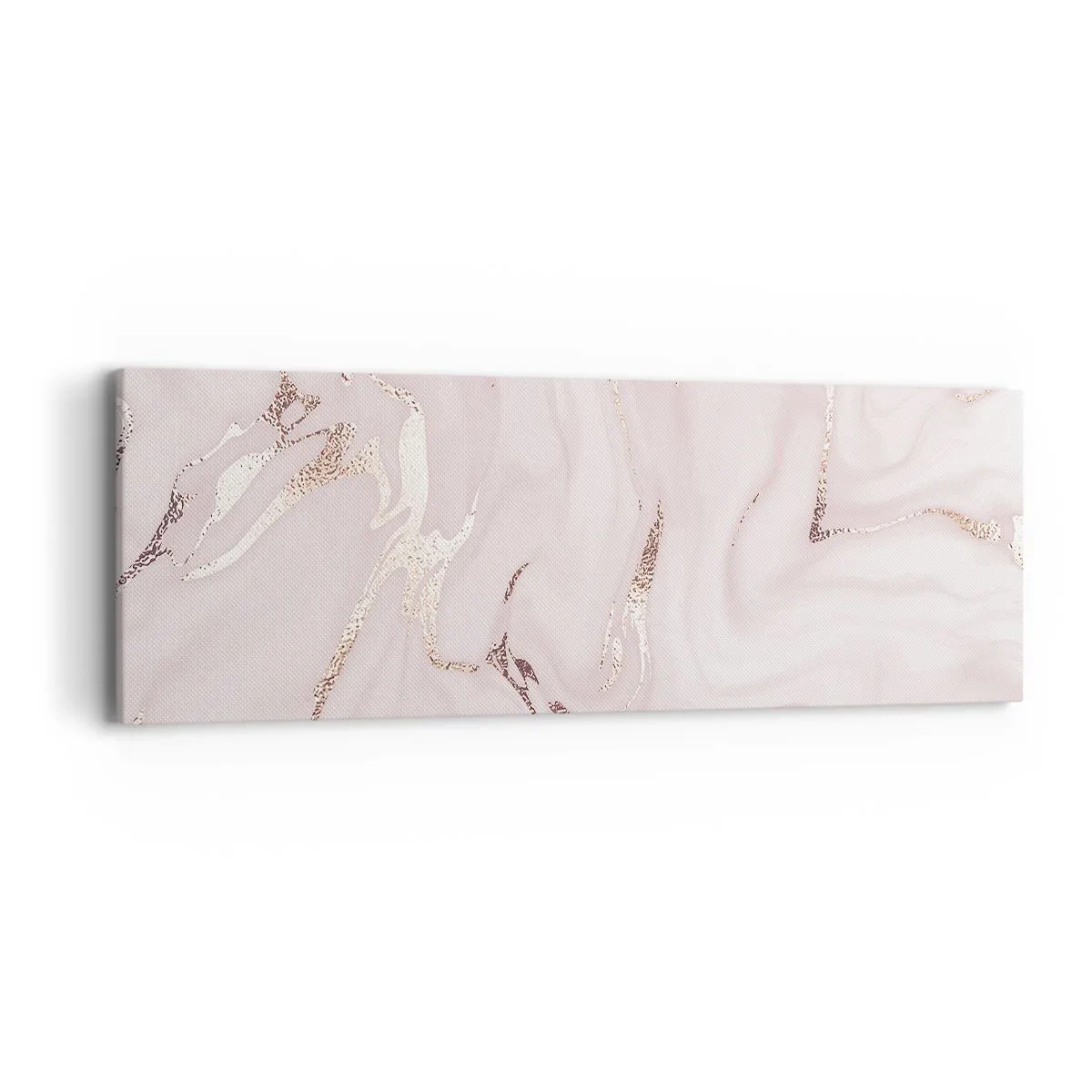 Schilderen op canvas - In een roze sjaal - 90x30 cm