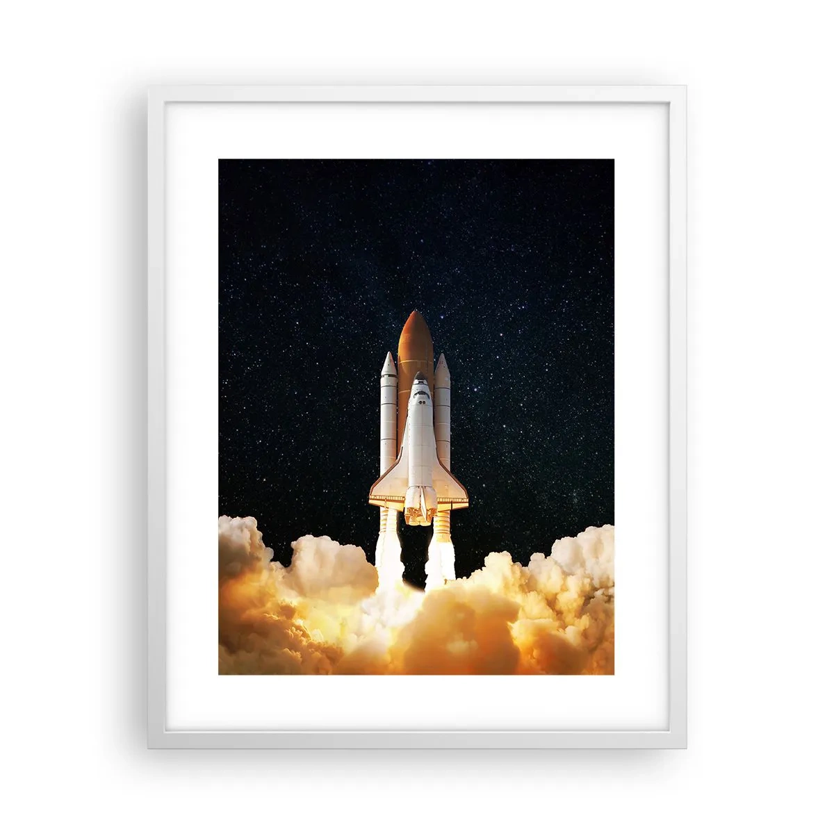 Poster in een witte lijst - Advertentie astra! - 40x50 cm