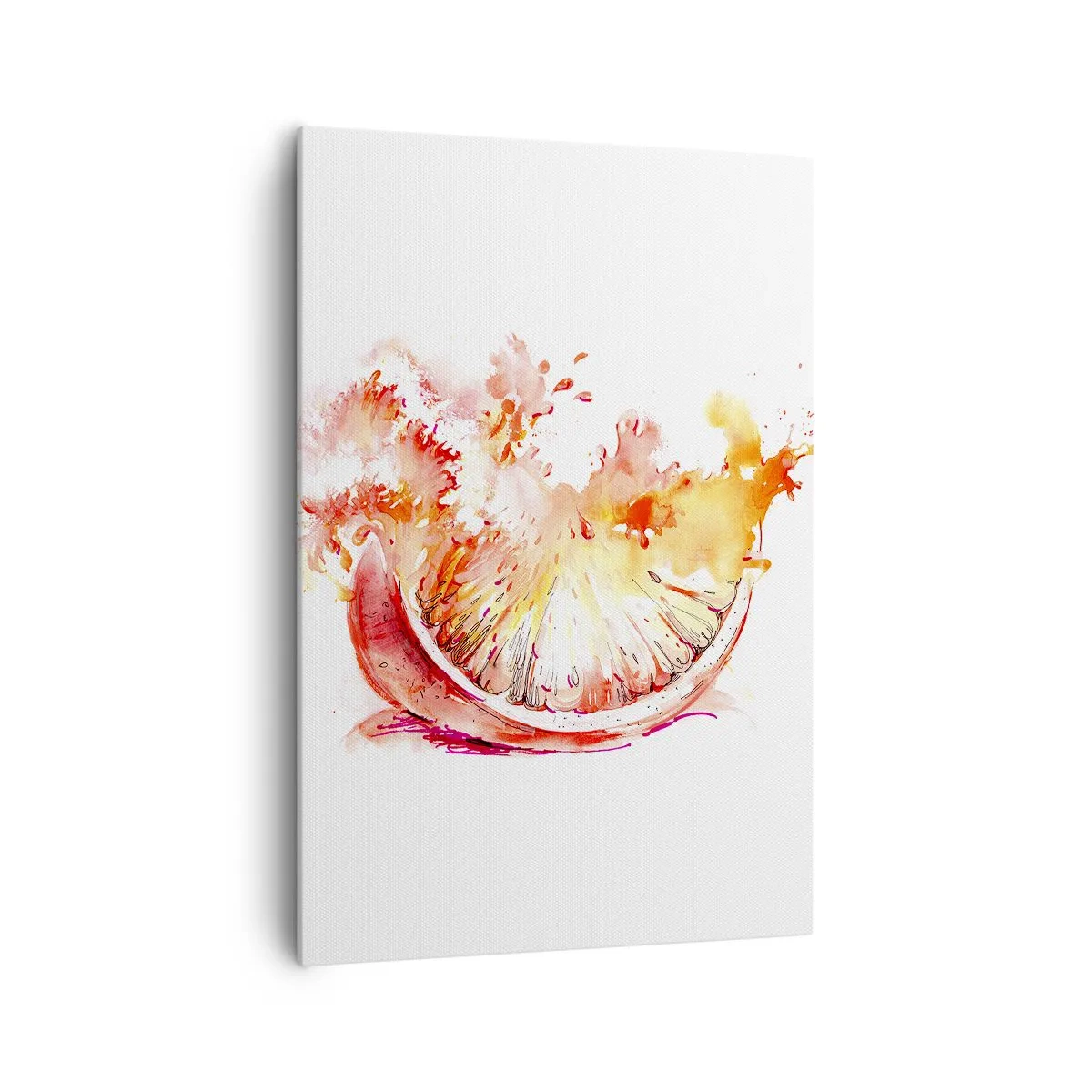 Schilderen op canvas - Sappige verfrissing - 70x100 cm