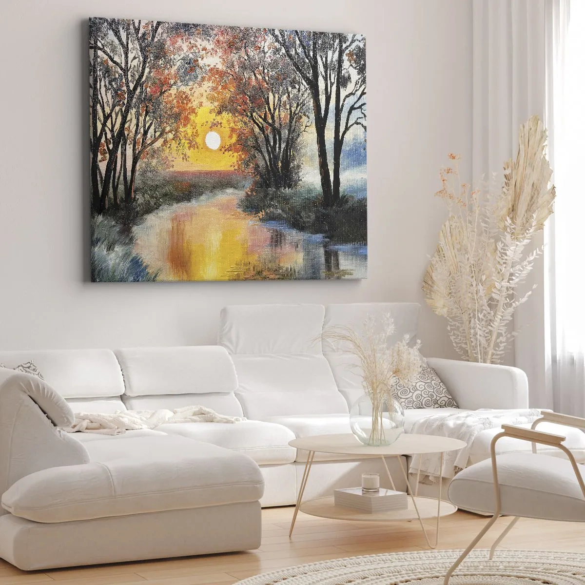 Schilderen op canvas - Herfst vibes - 100x70 cm
