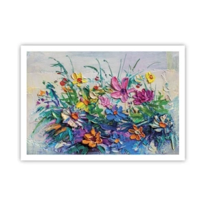 Poster - Helemaal geen stilleven - 100x70 cm