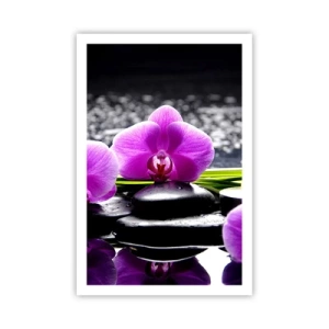 Poster - Verdrinken in rust en stilte  - 61x91 cm