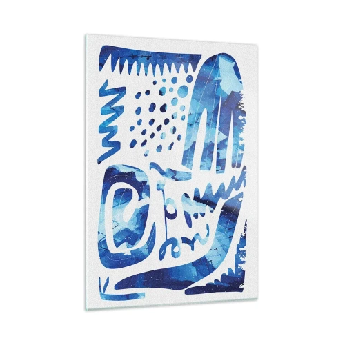 Schilderen op glas - Terug naar de wortels - 50x70 cm