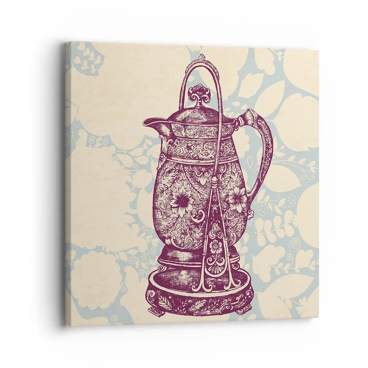 Schilderen op canvas - De schoonheid van het dagelijks leven - 30x30 cm