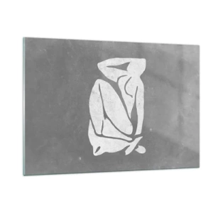 Schilderen op glas - In reflectie - 120x80 cm