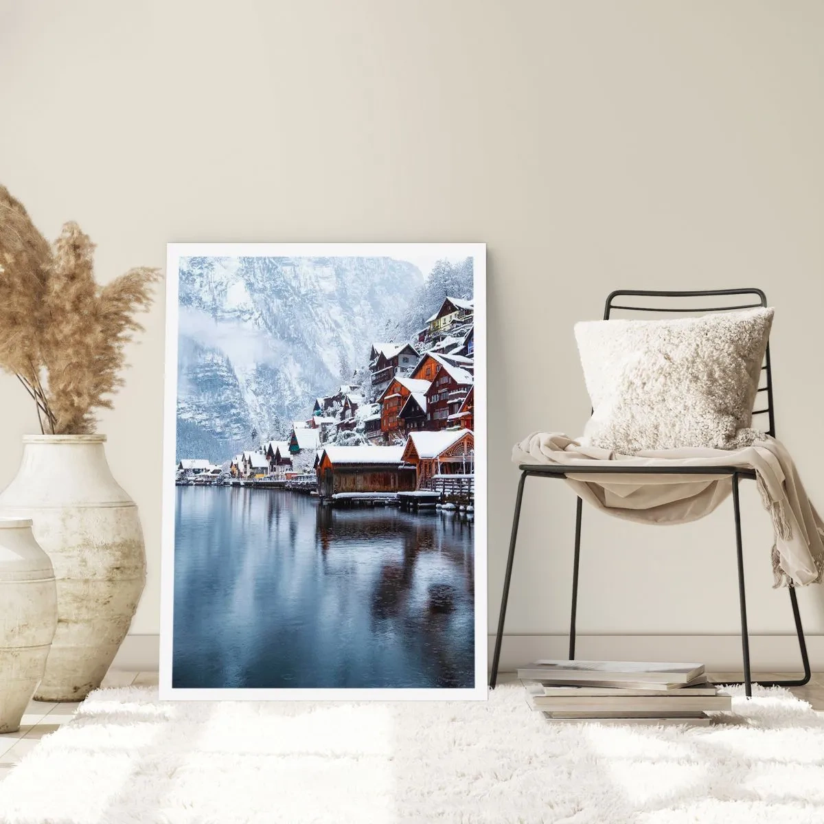 Poster - In winterdecoratie - 70x100 cm