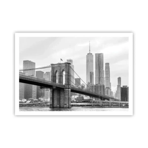 Poster - New Yorkse sfeer - 100x70 cm