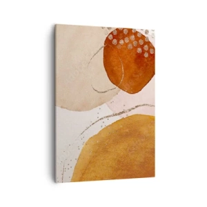 Schilderen op canvas - Rondheid en beweging - 50x70 cm