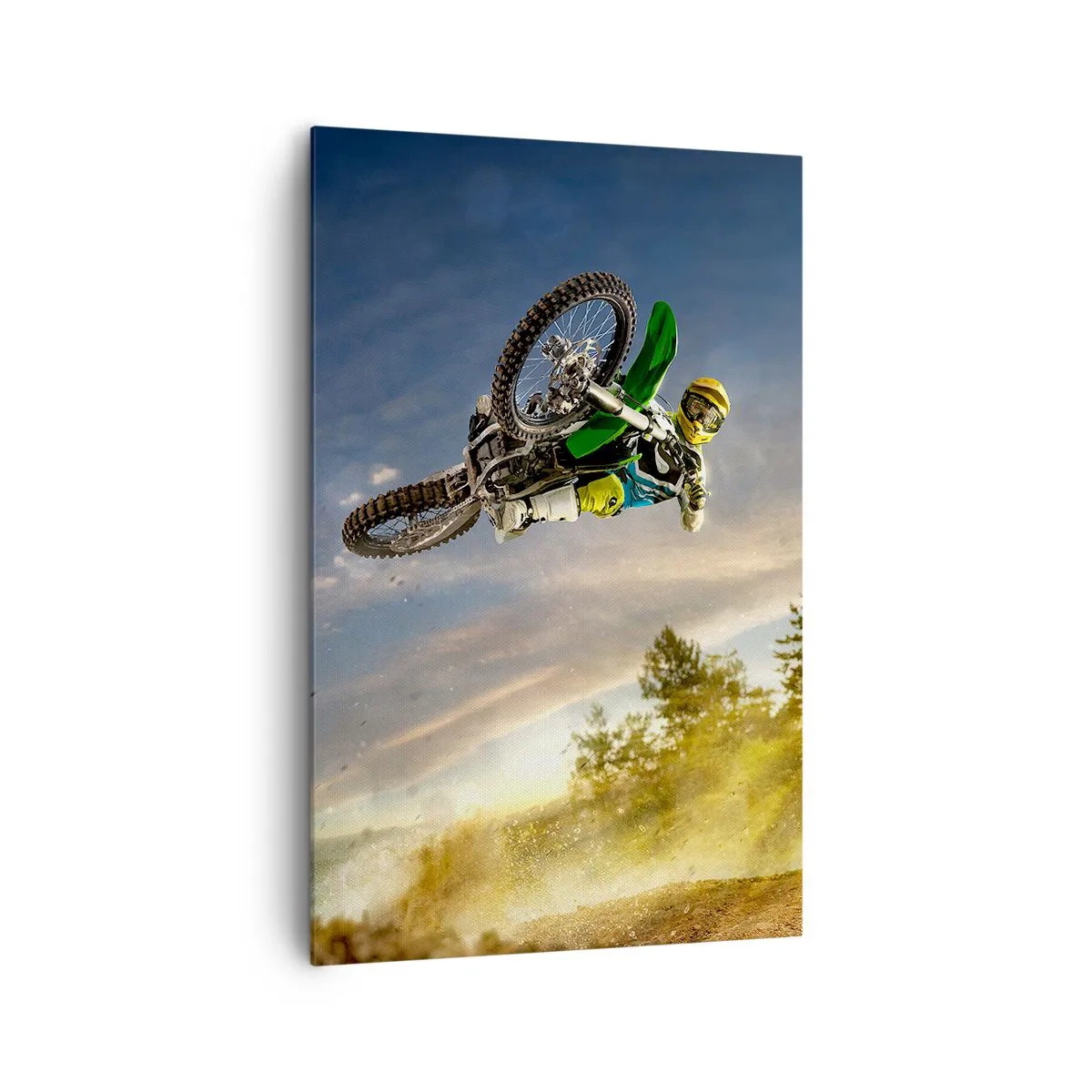 Schilderen op canvas - Schakel emoties in! - 80x120 cm