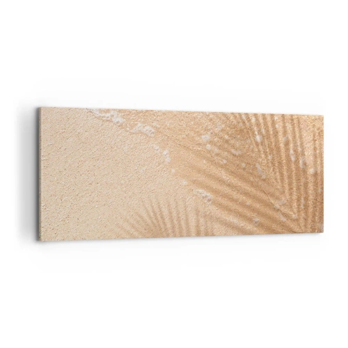 Schilderen op canvas - De schaduw van een hete zomer - 100x40 cm