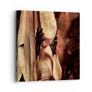 Schilderen op canvas - Tussen goed en kwaad - 40x40 cm