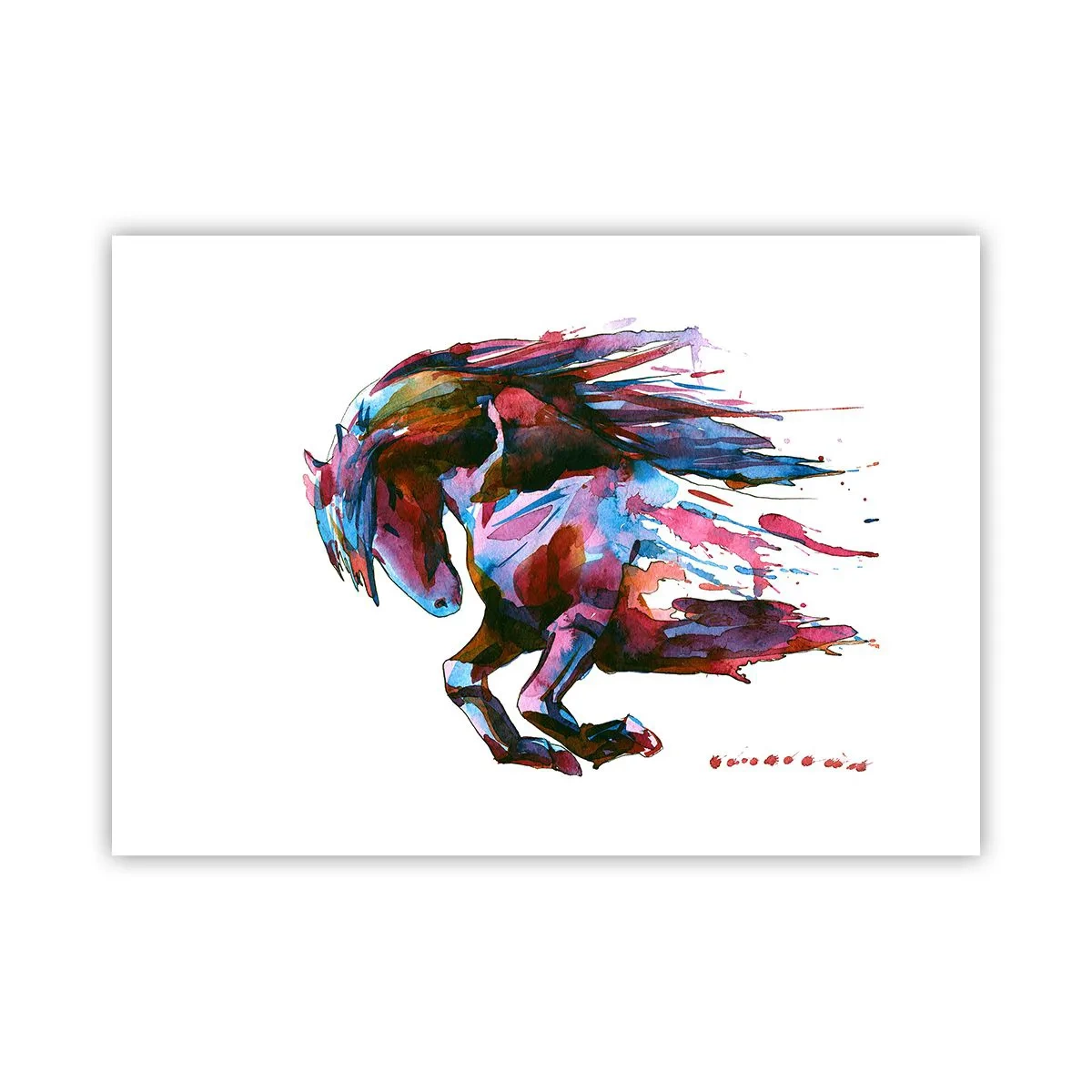 Poster - In vervoering - 70x50 cm